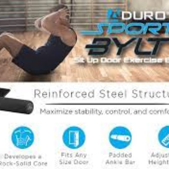 Aduro Sport Doorway Sit-Up Exercise Bar - Picture 6 of 7